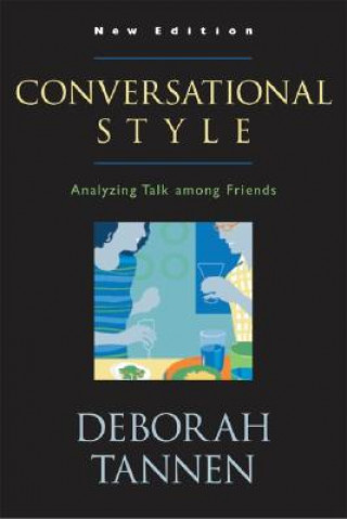 Knjiga Conversational Style Deborah Tannen