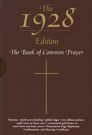 Kniha 1928 Book of Common Prayer 