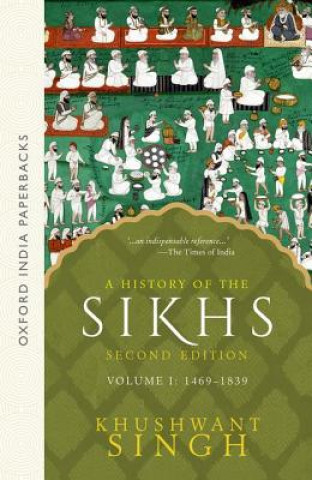 Könyv History of the Sikhs Vol 1 (SECOND EDITION) Khushwant Singh