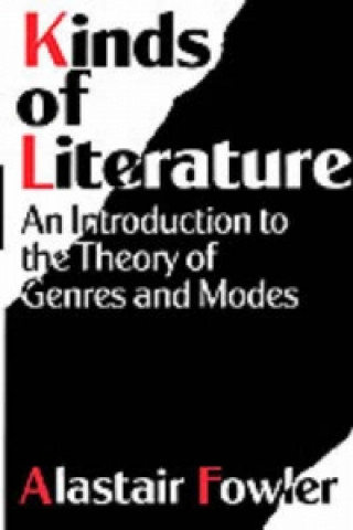 Livre Kinds of Literature Alastair Fowler