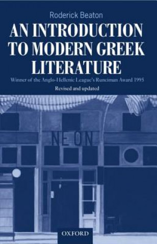 Carte Introduction to Modern Greek Literature Roderick Beaton
