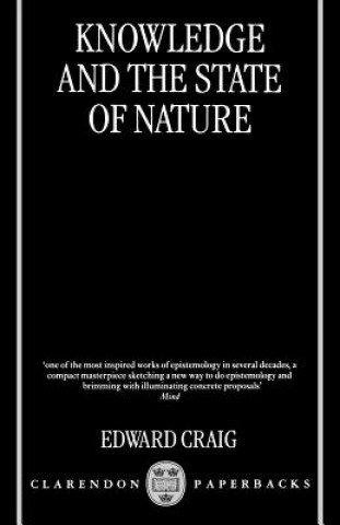 Book Knowledge and the State of Nature Edward Craig