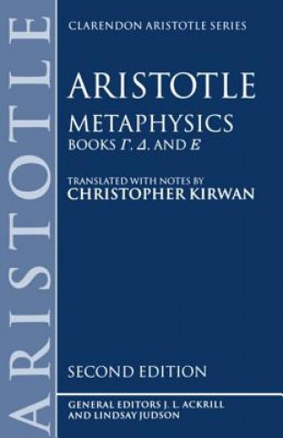 Книга Metaphysics: Books gamma, delta, and epsilon J. L. Ackrill