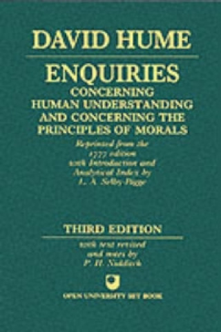 Carte Enquiries concerning Human Understanding and concerning the Principles of Morals David Hume