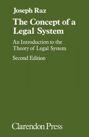 Książka Concept of a Legal System Joseph Raz