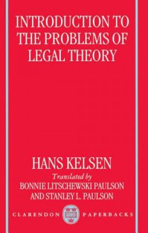 Carte Introduction to the Problems of Legal Theory Hans Kelsen