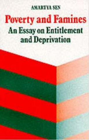 Kniha Poverty and Famines Amartya Sen