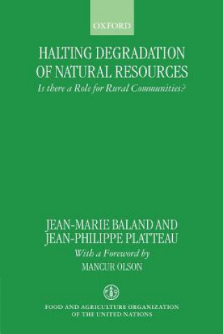 Buch Halting Degradation of Natural Resources J-M