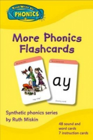 Nyomtatványok Read Write Inc. Phonics: More Phonics Flashcards Ruth Miskin