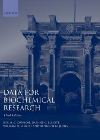 Könyv Data for Biochemical Research R. M. Dawson