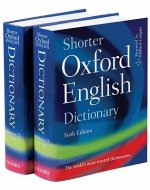 Könyv Shorter Oxford English Dictionary OXFORD Coll.