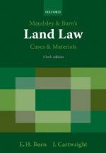 Carte Maudsley & Burn's Land Law Cases and Materials Edward Burn
