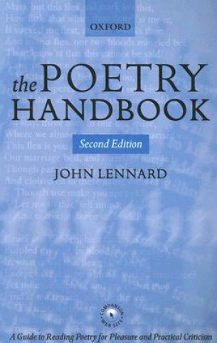 Kniha Poetry Handbook John Lennard