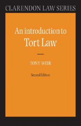 Knjiga Introduction to Tort Law Weir