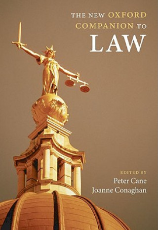 Carte New Oxford Companion to Law Peter Cane