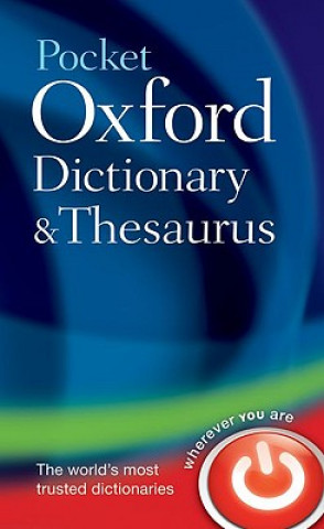 Book Pocket Oxford Dictionary and Thesaurus Oxford Dictionaries