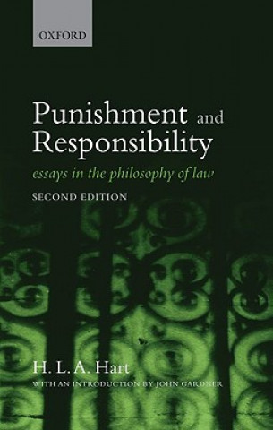 Kniha Punishment and Responsibility Herbert Lionel Adolphus Hart