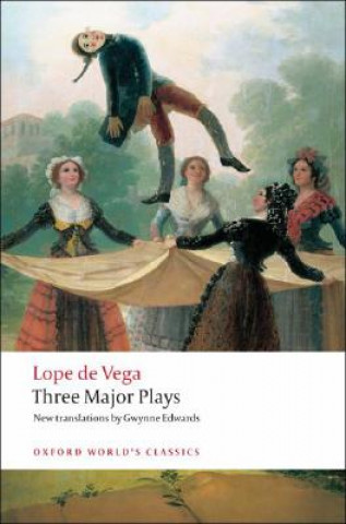Knjiga Three Major Plays Lope de Vega