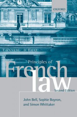 Kniha Principles of French Law John Bell