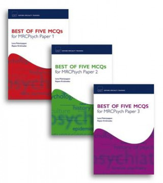 Kniha Best of Five MCQs for MRCPsych Papers 1, 2 and 3 Pack Lena Palaniyappan