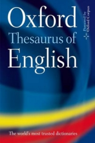 Kniha Oxford Thesaurus of English Oxford Dictionaries