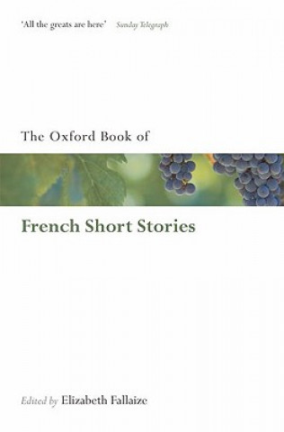 Kniha Oxford Book of French Short Stories Elizabeth Fallaize