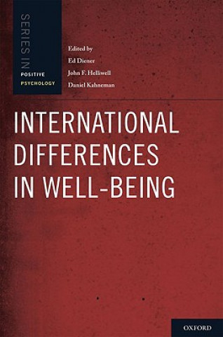 Książka International Differences in Well-Being Ed Diener