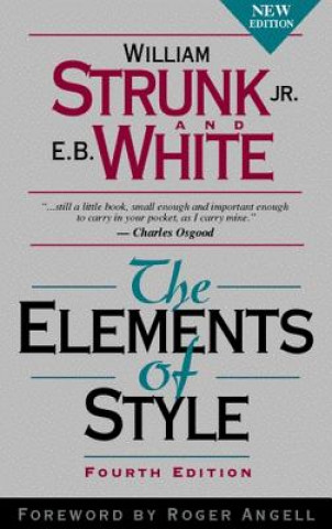 Kniha The Elements of Style White Strunk
