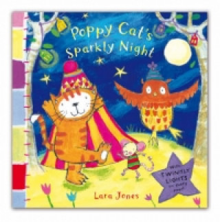 Kniha Poppy Cat's Sparkly Night Lara Jones