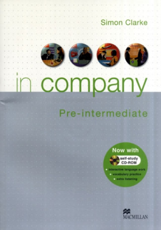 Könyv In Company Pre-Intermediate Level Student's Book & CD Rom Pack Simon P. Clark