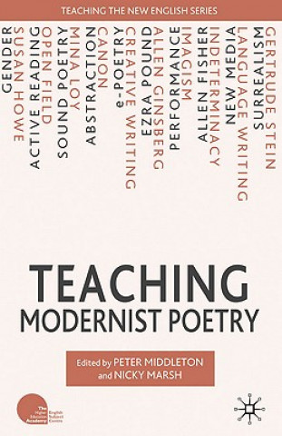 Kniha Teaching Modernist Poetry Nicky Marsh