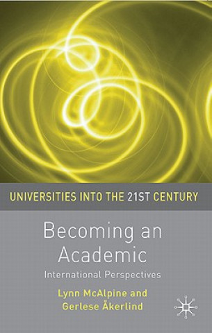 Libro Becoming an Academic Lynn McAlpine