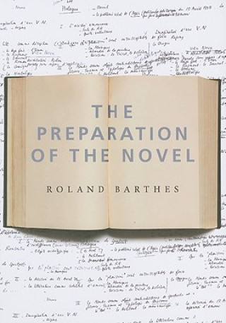 Kniha Preparation of the Novel R Barthes