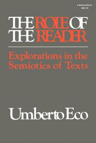 Kniha Role of the Reader Umberto Eco
