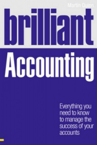 Kniha Brilliant Accounting Martin Quinn