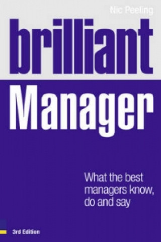 Buch Brilliant Manager Nic Peeling