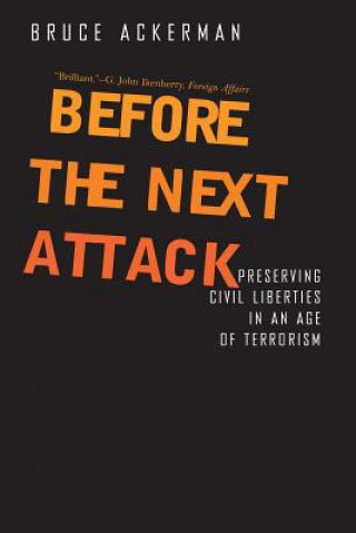 Kniha Before the Next Attack Bruce Ackerman
