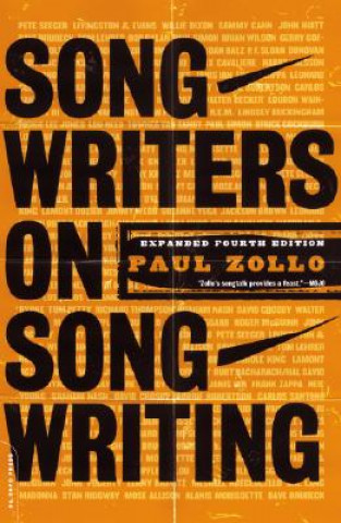 Carte Songwriters On Songwriting Paul Zollo