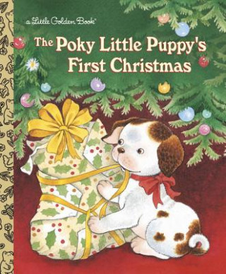 Carte Poky Little Puppy's First Christmas Golden Books
