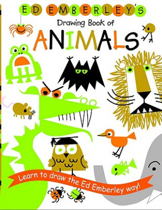 Книга Ed Emberley's Drawing Book Of Animals Ed Emberley