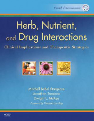 Kniha Herb, Nutrient, and Drug Interactions Mitchell B Stargrove