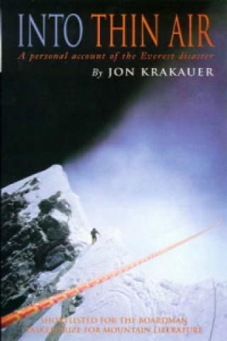 Livro Into Thin Air Jon Krakauer
