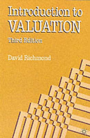 Book Introduction to Valuation David Richmond