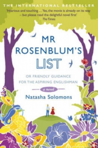 Carte Mr Rosenblum's List: or Friendly Guidance for the Aspiring Englishman Natasha Solomons