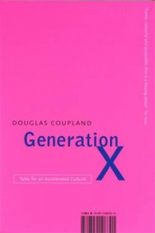 Knjiga Generation X Douglas Coupland