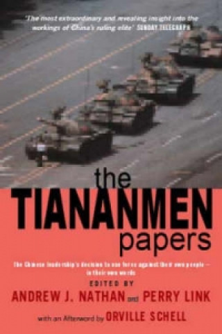 Kniha Tiananmen Papers Andrew J Nathan
