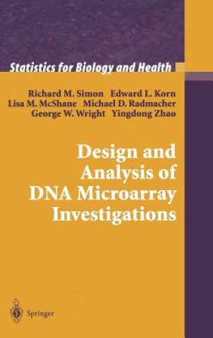 Könyv Design and Analysis of DNA Microarray Investigations Edward L. Korn