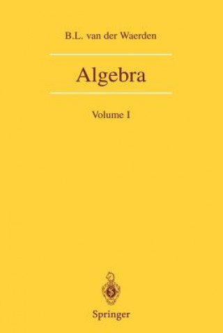 Könyv Algebra Bartel Van Der Waerden