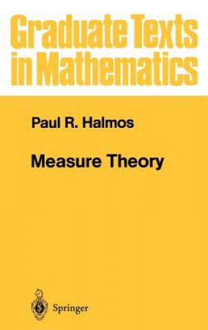 Könyv Measure Theory Paul R. Halmos