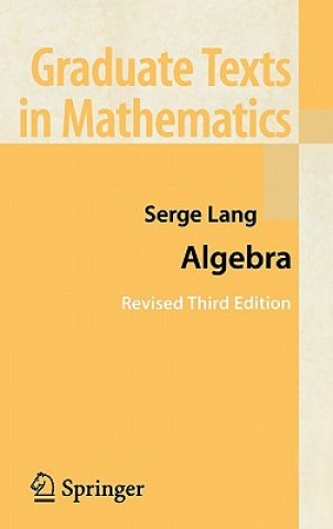 Könyv Algebra Serge Lang